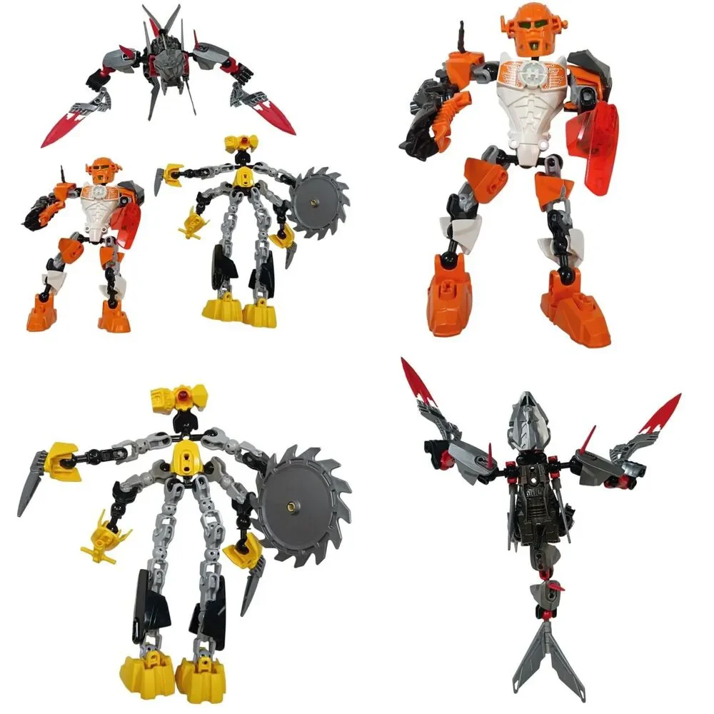Lego Hero Factory 3 Sets Breakout 6216 Jawblade 6221 Nex 4.0 6229 XT4 Villain